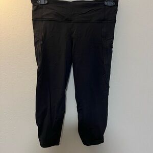 Lululemon Black Capri Leggings